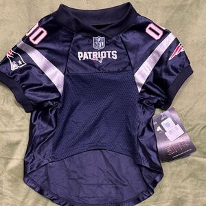 NFL Patriots Navy Dog Jersey